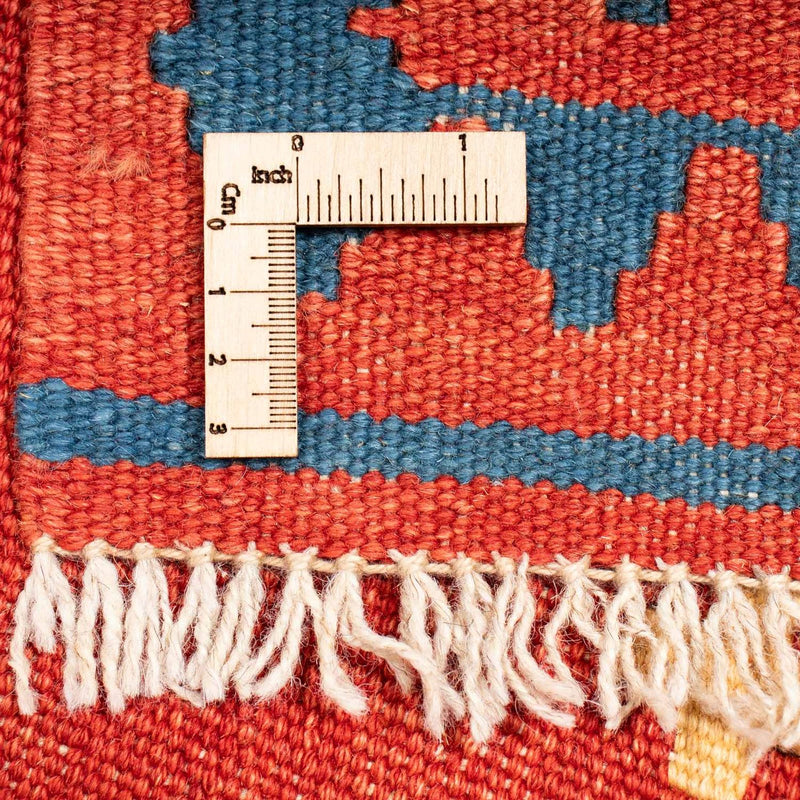 Kelim Carpet - orientalisk matta - 271 x 215 cm - röd