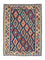 Kelim Carpet - orientalisk matta - 167 x 126 cm - flerfärgad