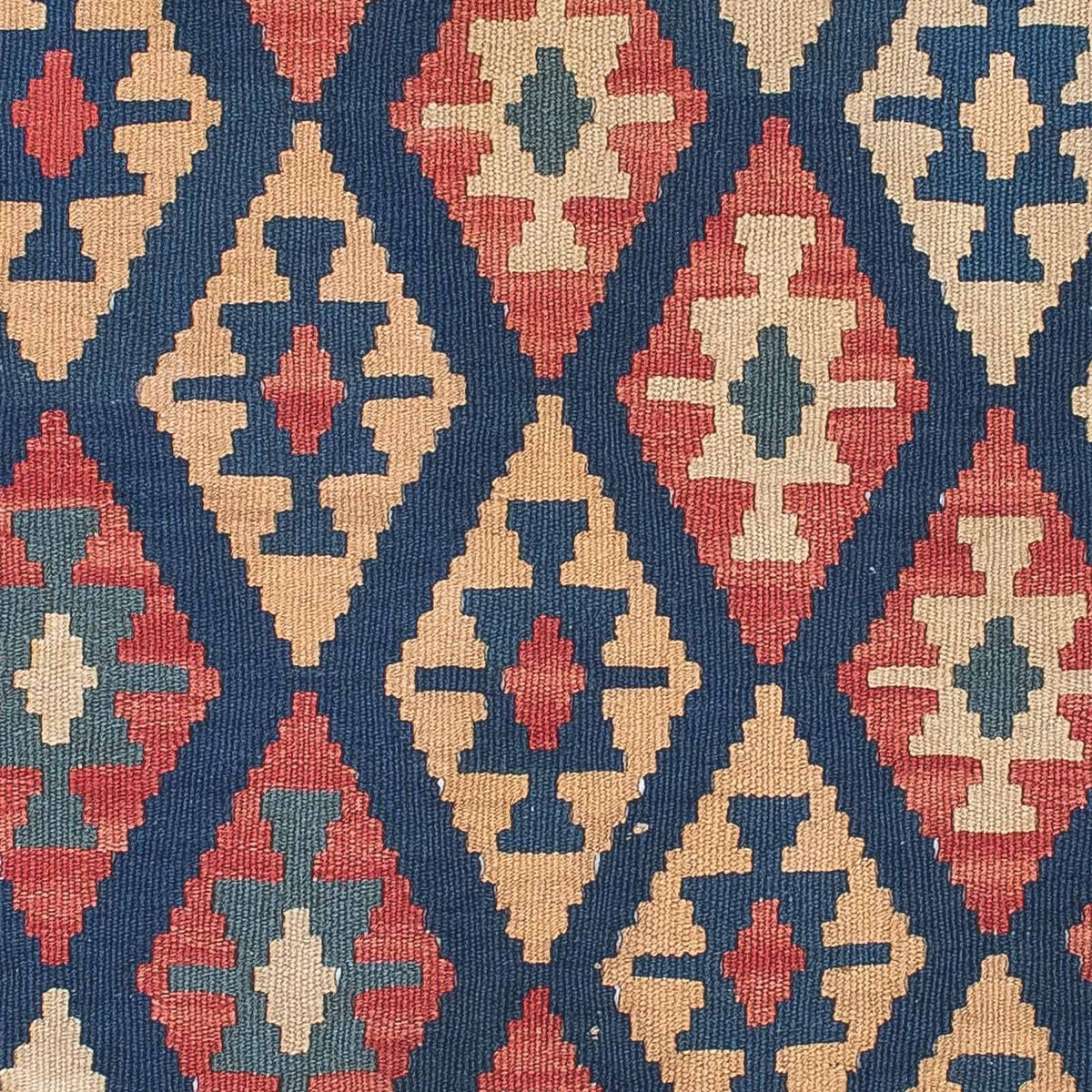 Kelim Carpet - orientalisk matta - 167 x 126 cm - flerfärgad