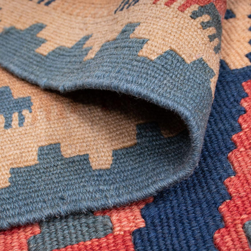 Kelim Carpet - orientalisk matta - 167 x 126 cm - flerfärgad