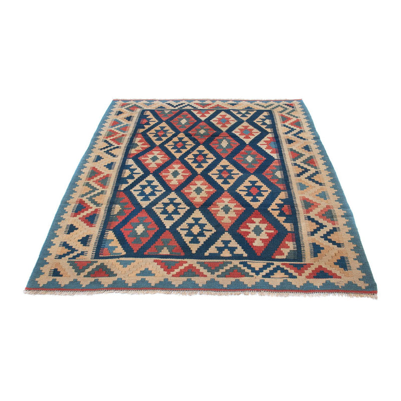 Kelim Carpet - orientalisk matta - 167 x 126 cm - flerfärgad