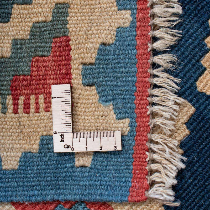 Kelim Carpet - orientalisk matta - 167 x 126 cm - flerfärgad