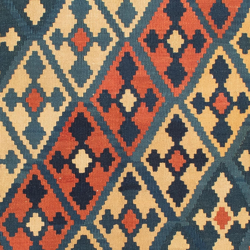 Kelim Carpet - orientalisk matta - 176 x 130 cm - flerfärgad