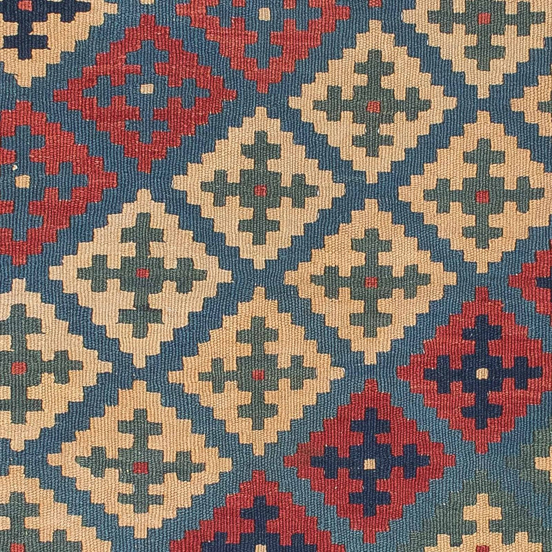 Kelim Carpet - orientalisk matta - 166 x 127 cm - blå