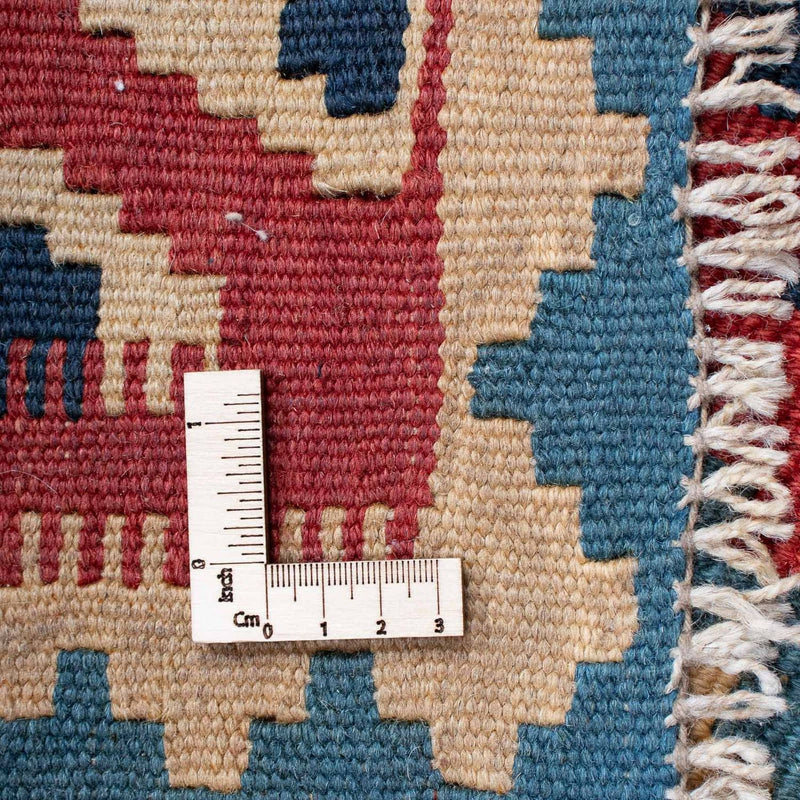 Kelim Carpet - orientalisk matta - 166 x 127 cm - blå