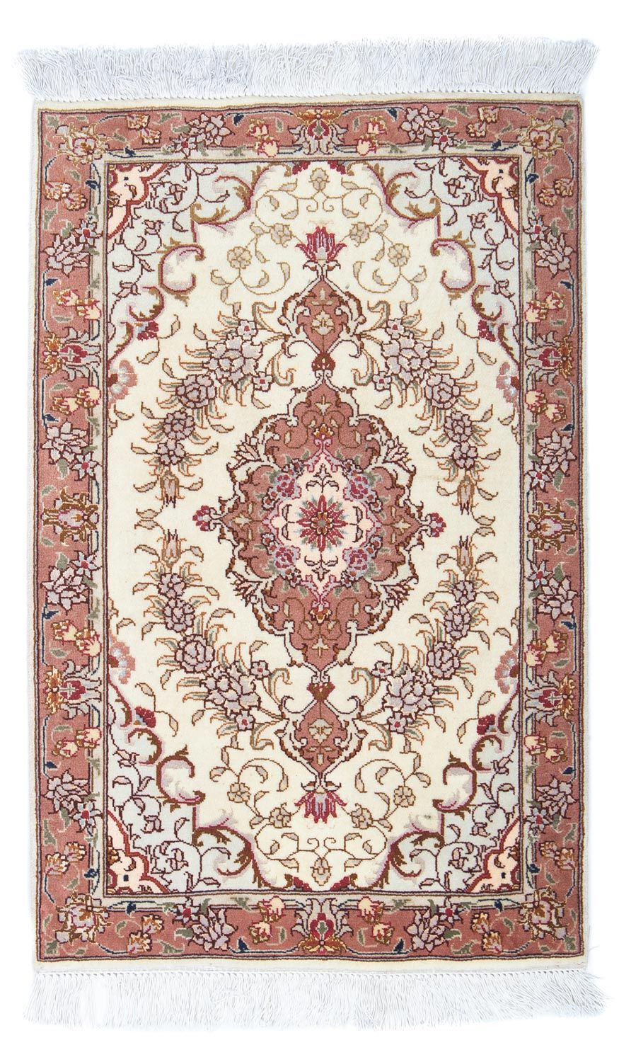 Persisk matta - Tabriz - Royal - 93 x 61 cm - beige