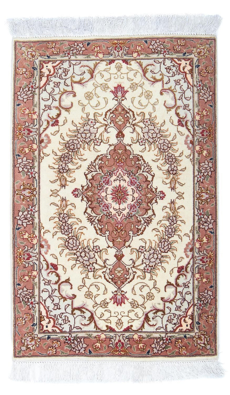 Persisk matta - Tabriz - Royal - 93 x 61 cm - beige