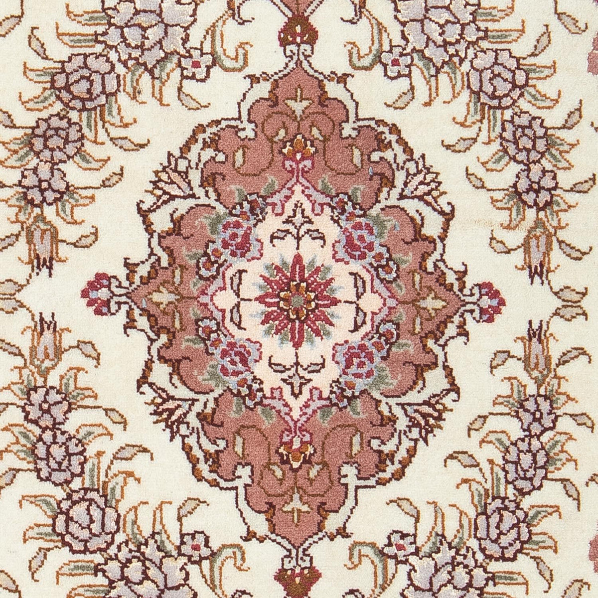 Persisk matta - Tabriz - Royal - 93 x 61 cm - beige