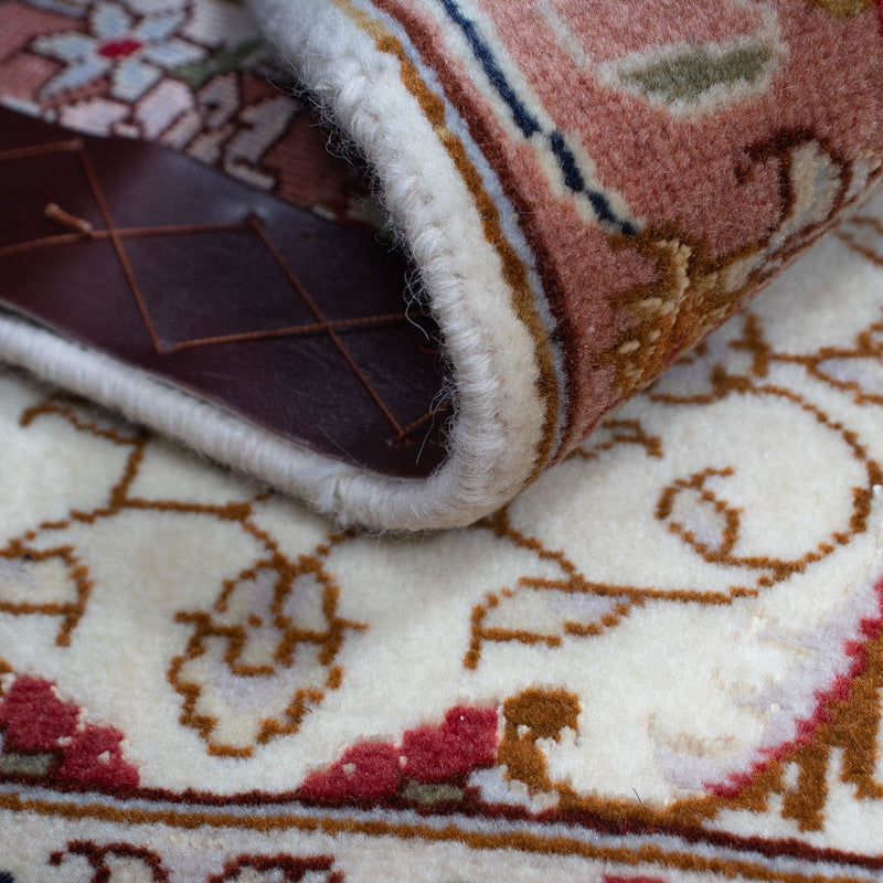 Persisk matta - Tabriz - Royal - 93 x 61 cm - beige