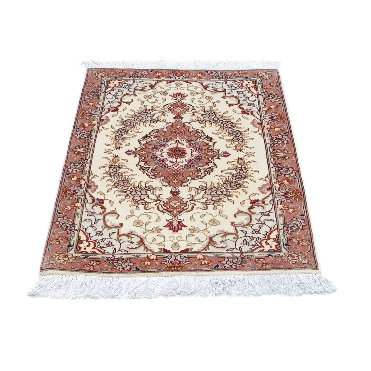 Persisk matta - Tabriz - Royal - 93 x 61 cm - beige