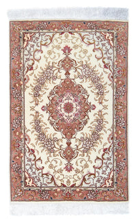 Persisk matta - Tabriz - Royal - 92 x 60 cm - beige