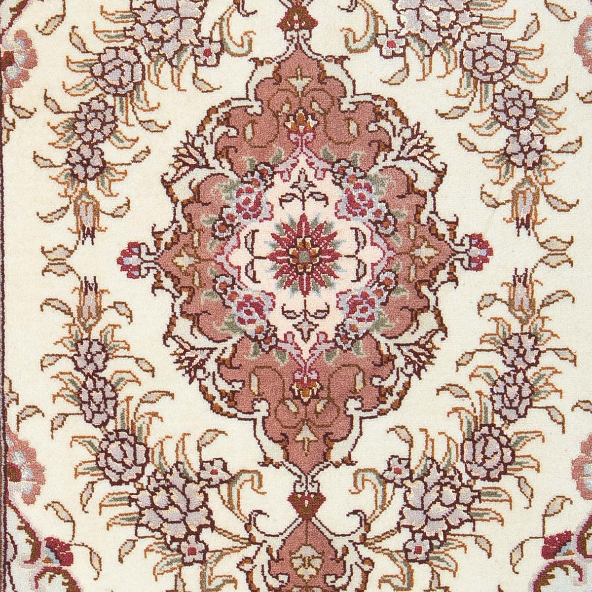 Persisk matta - Tabriz - Royal - 92 x 60 cm - beige