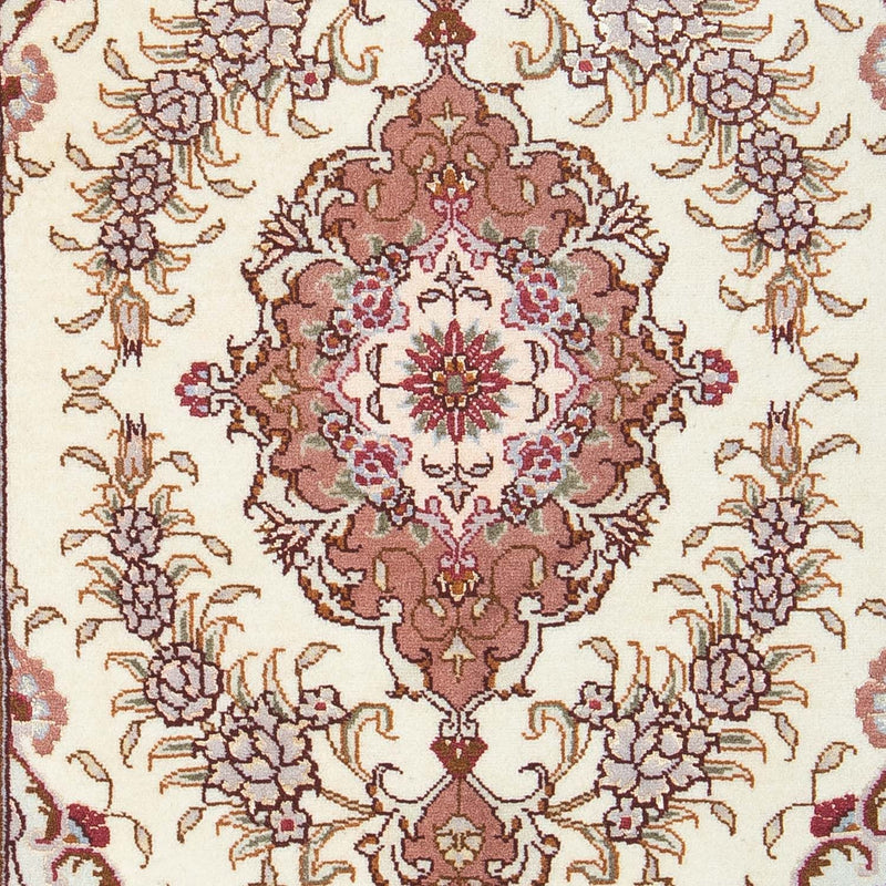 Persisk matta - Tabriz - Royal - 92 x 60 cm - beige