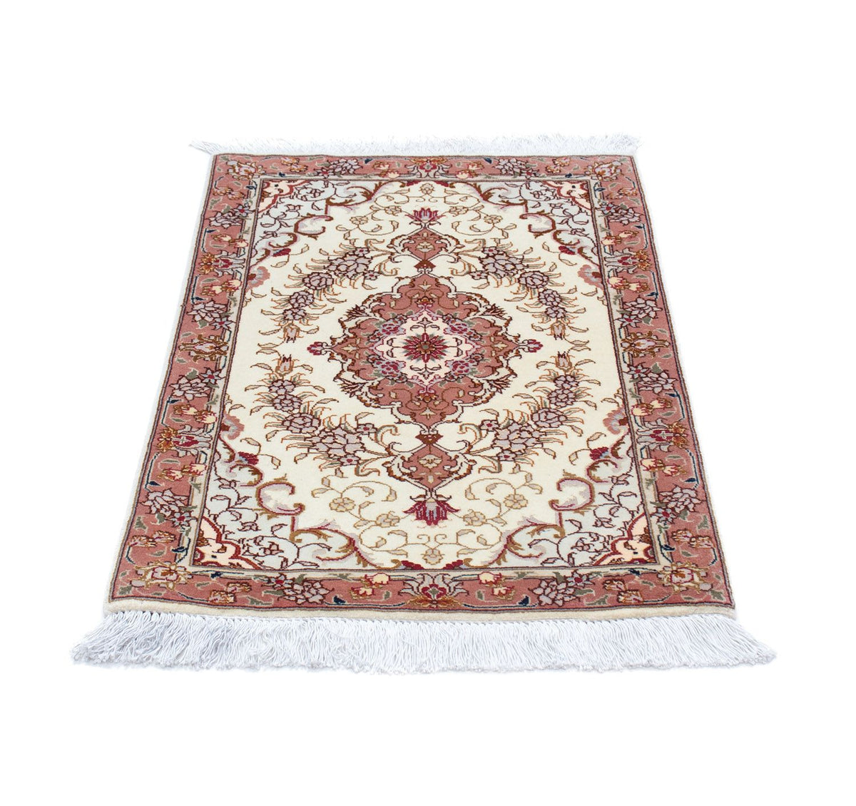 Persisk matta - Tabriz - Royal - 92 x 60 cm - beige