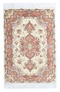 Persisk matta - Tabriz - Royal - 89 x 60 cm - beige
