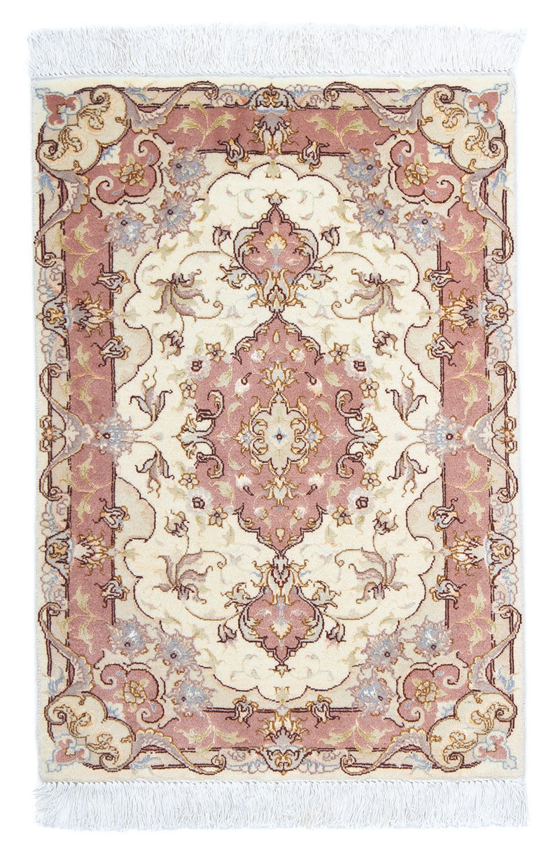 Persisk matta - Tabriz - Royal - 89 x 60 cm - beige