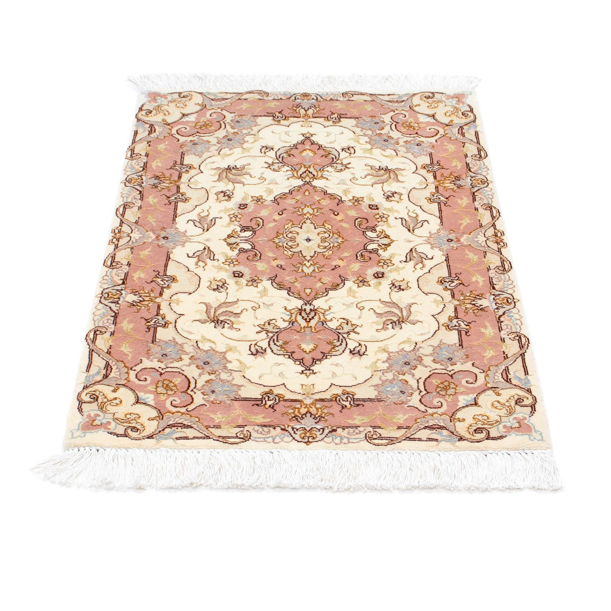 Persisk matta - Tabriz - Royal - 89 x 60 cm - beige