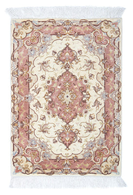 Persisk matta - Tabriz - Royal - 89 x 62 cm - beige