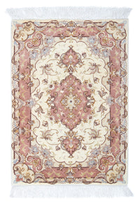 Persisk matta - Tabriz - Royal - 89 x 62 cm - beige