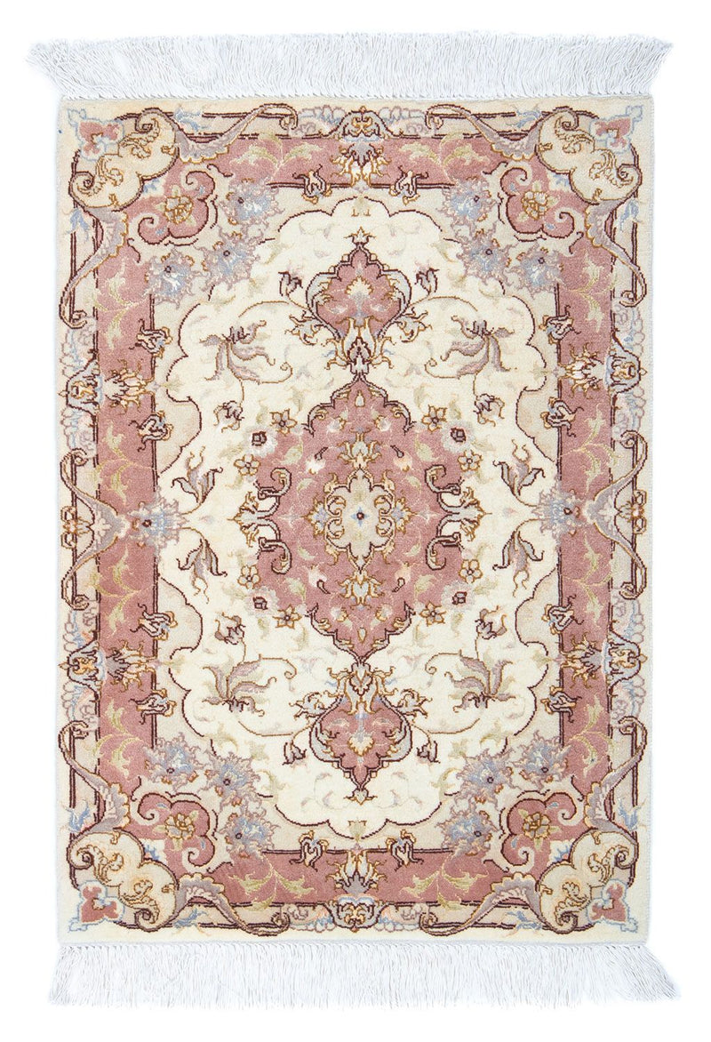 Persisk matta - Tabriz - Royal - 89 x 62 cm - beige