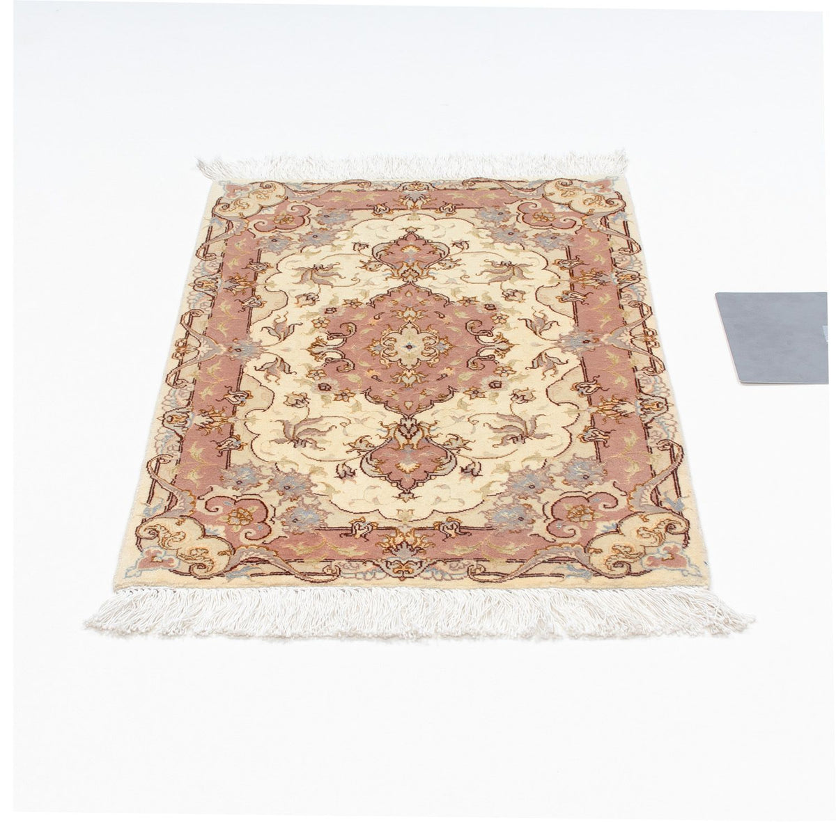 Persisk matta - Tabriz - Royal - 89 x 62 cm - beige