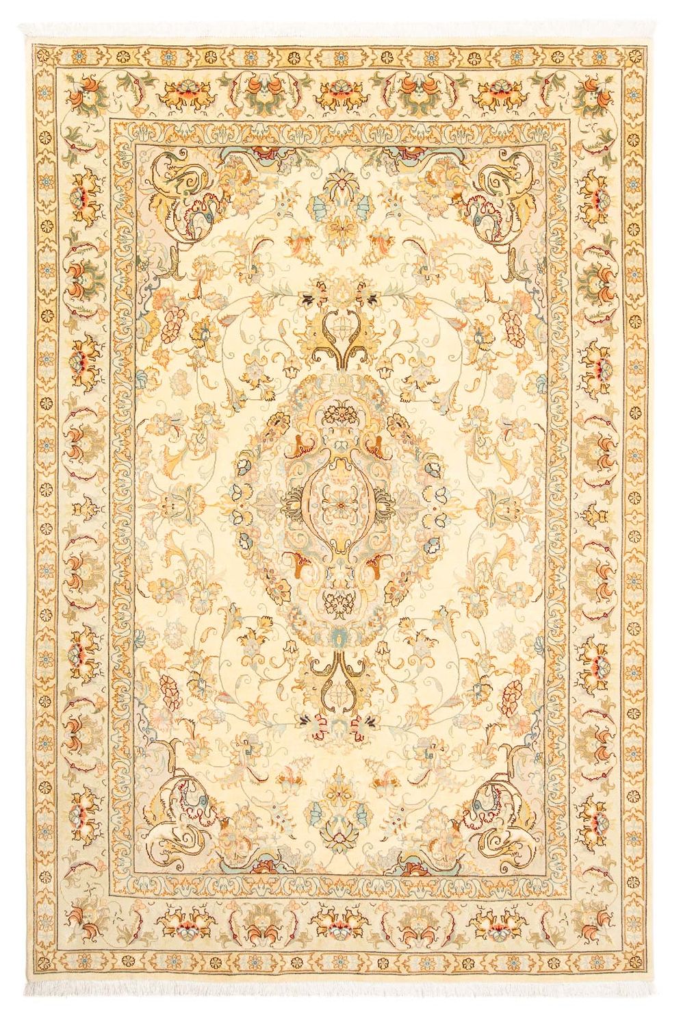 Persisk matta - Tabriz - Royal - 307 x 198 cm - beige