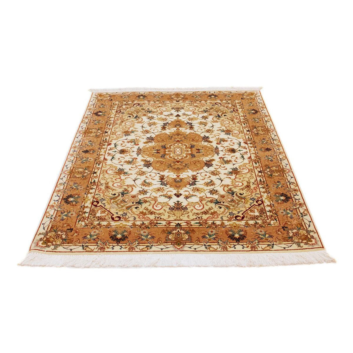 Persisk matta - Tabriz - Royal - 144 x 100 cm - beige