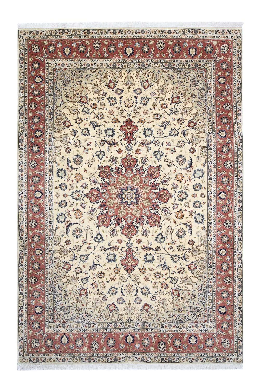 Persisk matta - Tabriz - Royal - 308 x 205 cm - beige