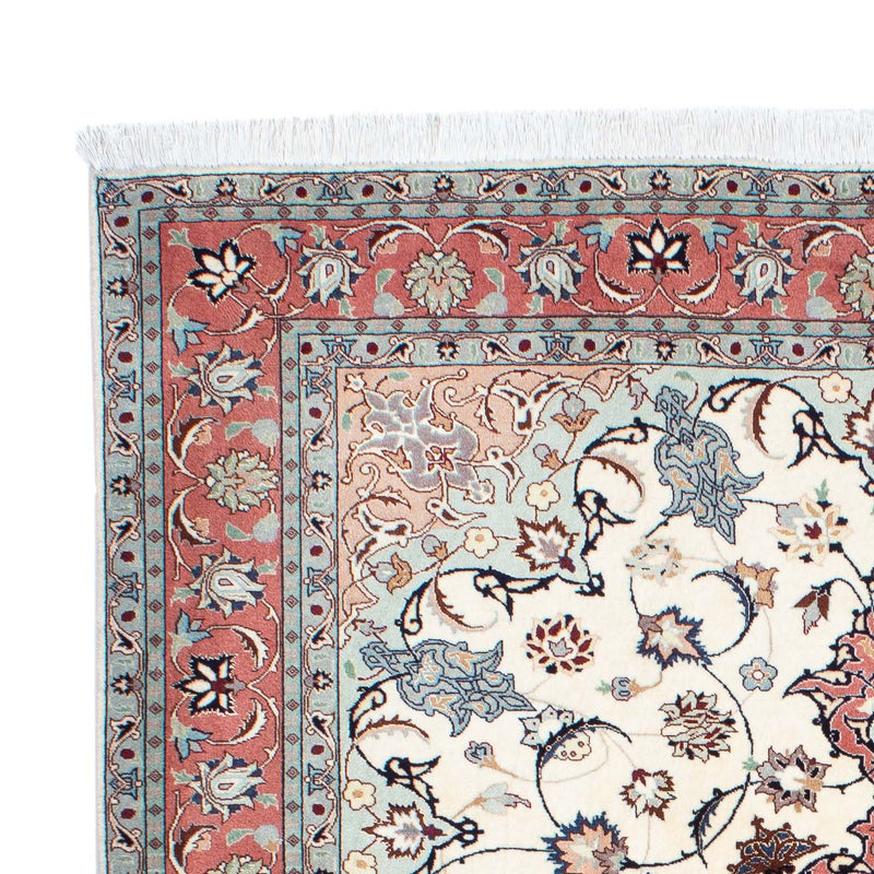 Persisk matta - Tabriz - Royal - 193 x 158 cm - beige
