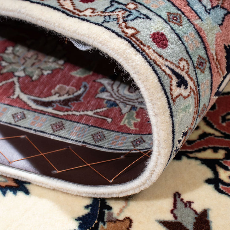 Persisk matta - Tabriz - Royal - 193 x 158 cm - beige