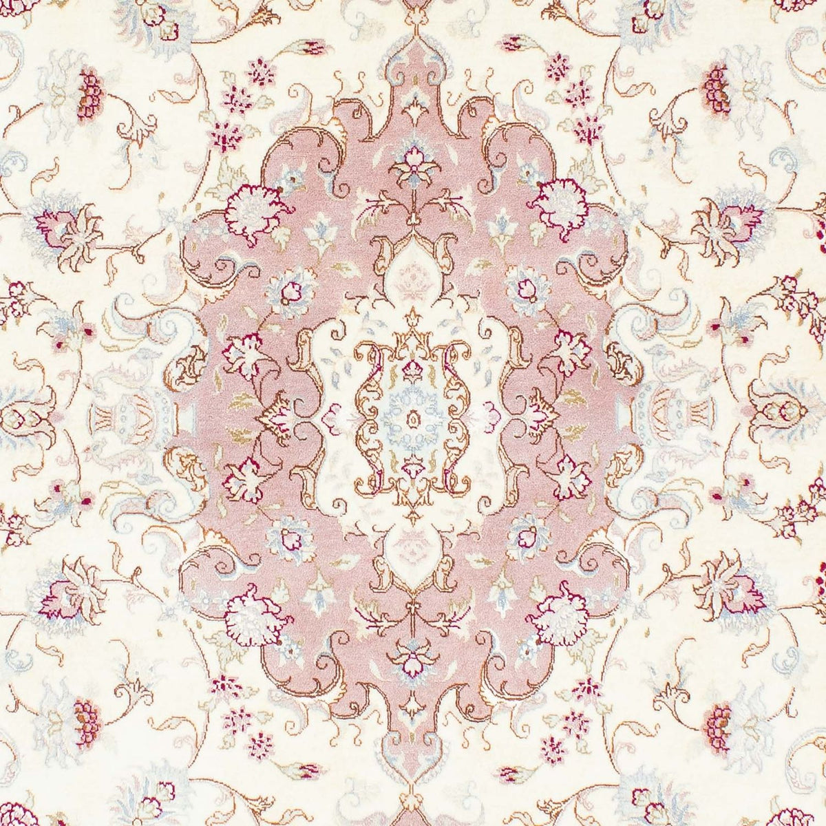 Persisk matta - Tabriz - Royal - 246 x 167 cm - beige