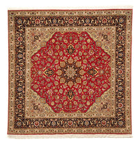 Persisk matta - Tabriz - Royal kvadrat  - 203 x 203 cm - röd