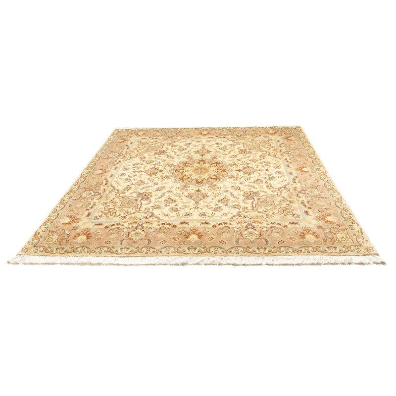 Persisk matta - Tabriz - Royal kvadrat  - 210 x 202 cm - beige