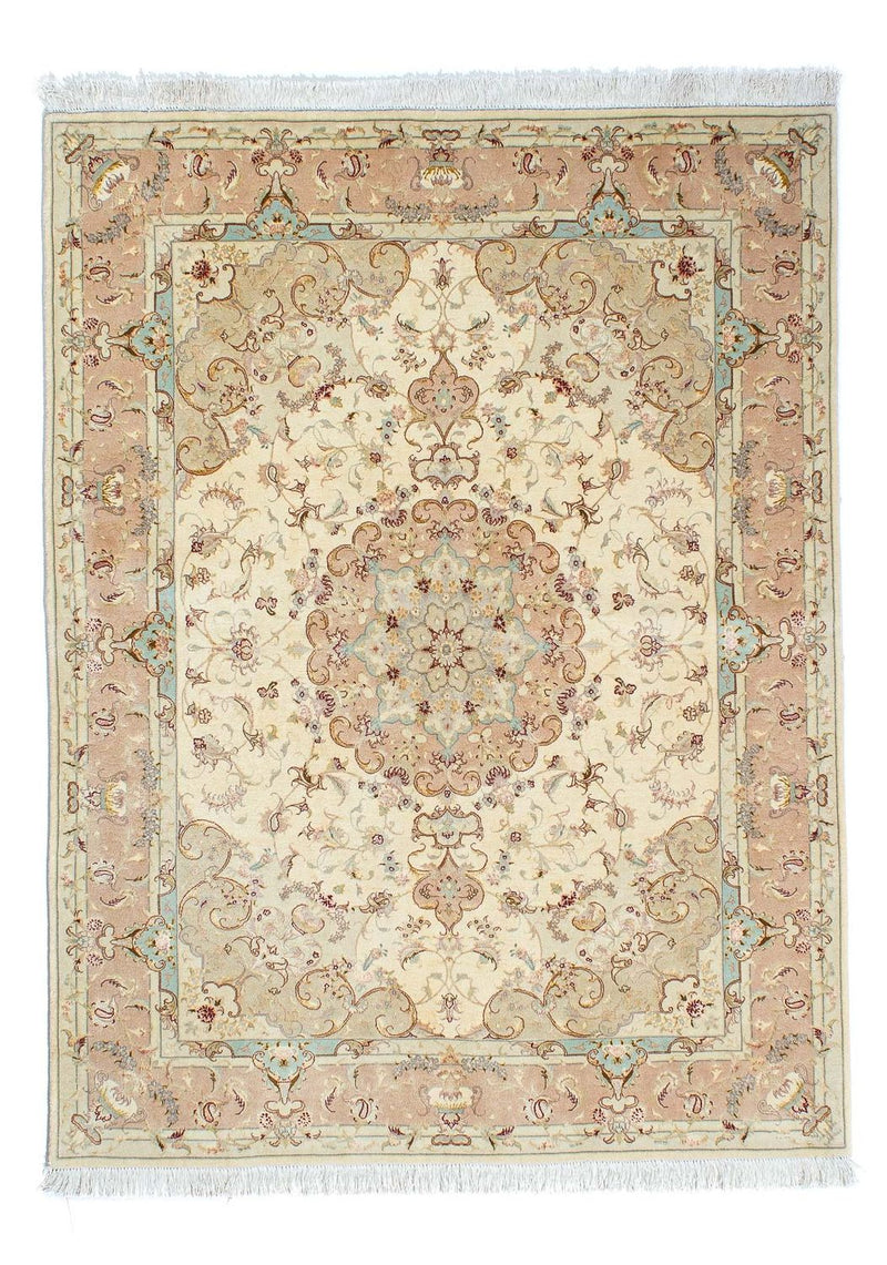 Persisk matta - Tabriz - Royal - 208 x 156 cm - beige