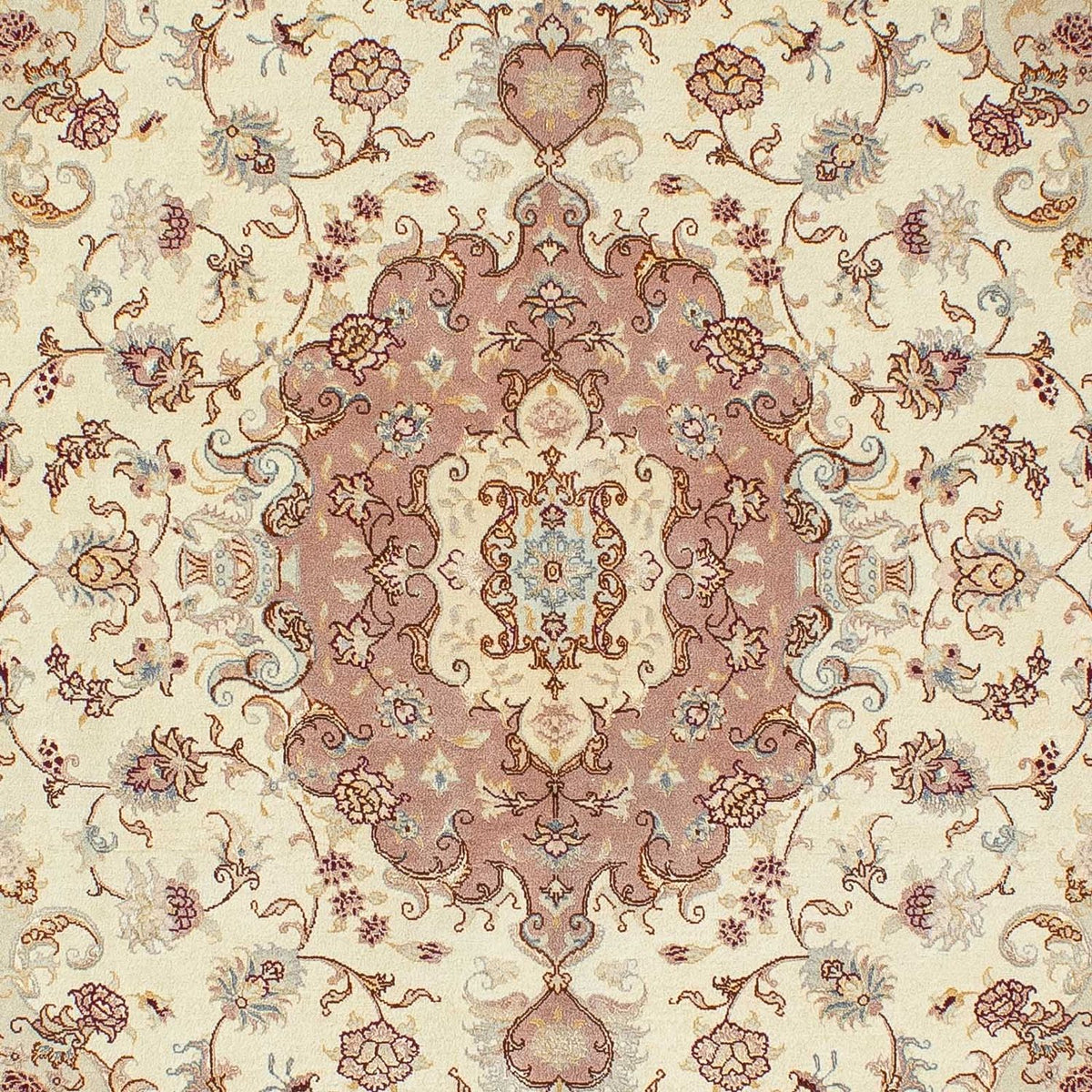 Persisk matta - Tabriz - Royal - 196 x 149 cm - beige