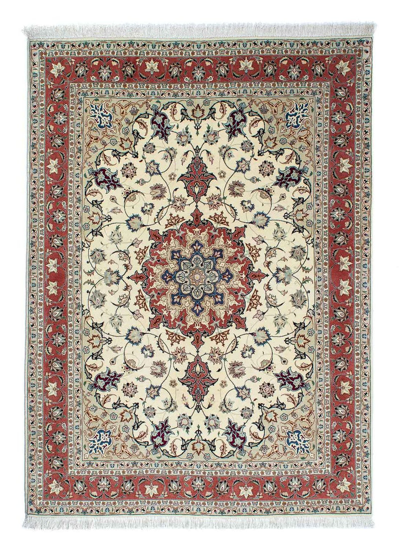 Persisk matta - Tabriz - Royal - 201 x 156 cm - beige