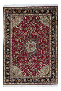 Persisk matta - Tabriz - Royal - 213 x 152 cm - mörkröd