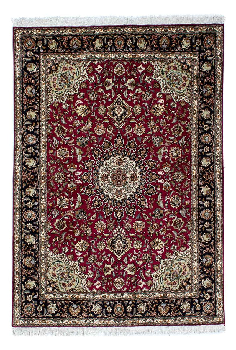 Persisk matta - Tabriz - Royal - 213 x 152 cm - mörkröd