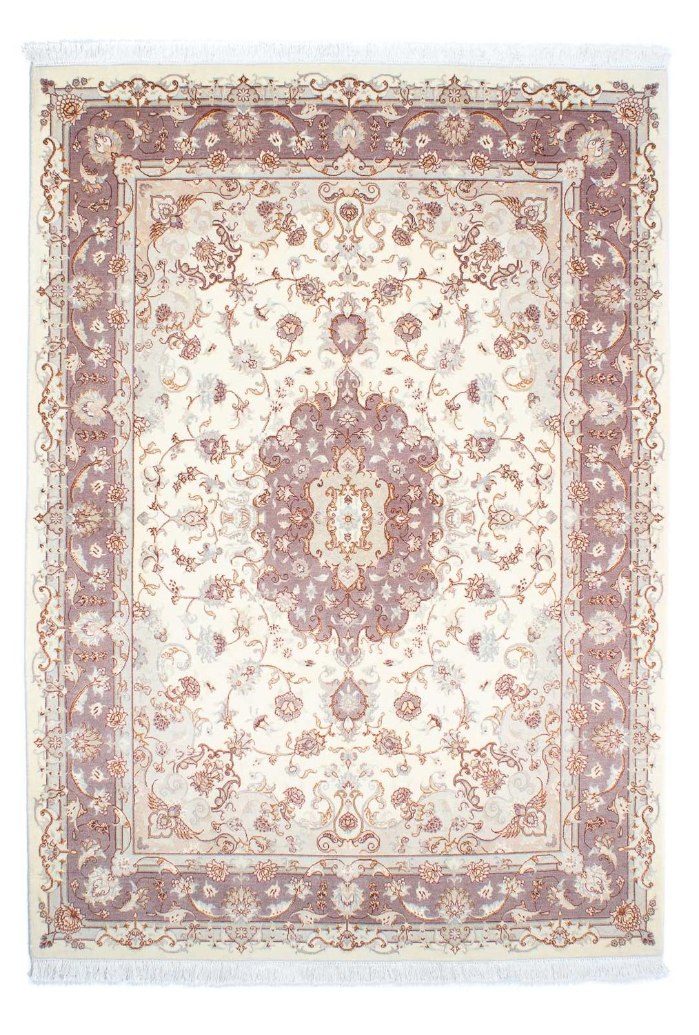 Persisk matta - Tabriz - Royal - 236 x 169 cm - beige