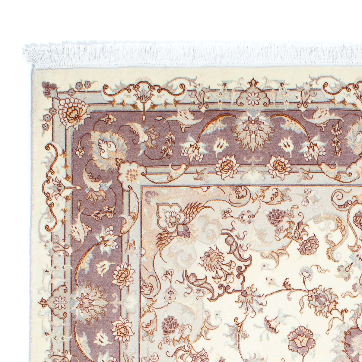 Persisk matta - Tabriz - Royal - 236 x 169 cm - beige