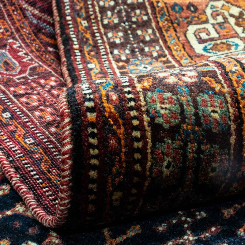 Persisk matta - Nomadic - 241 x 157 cm - mörkblå