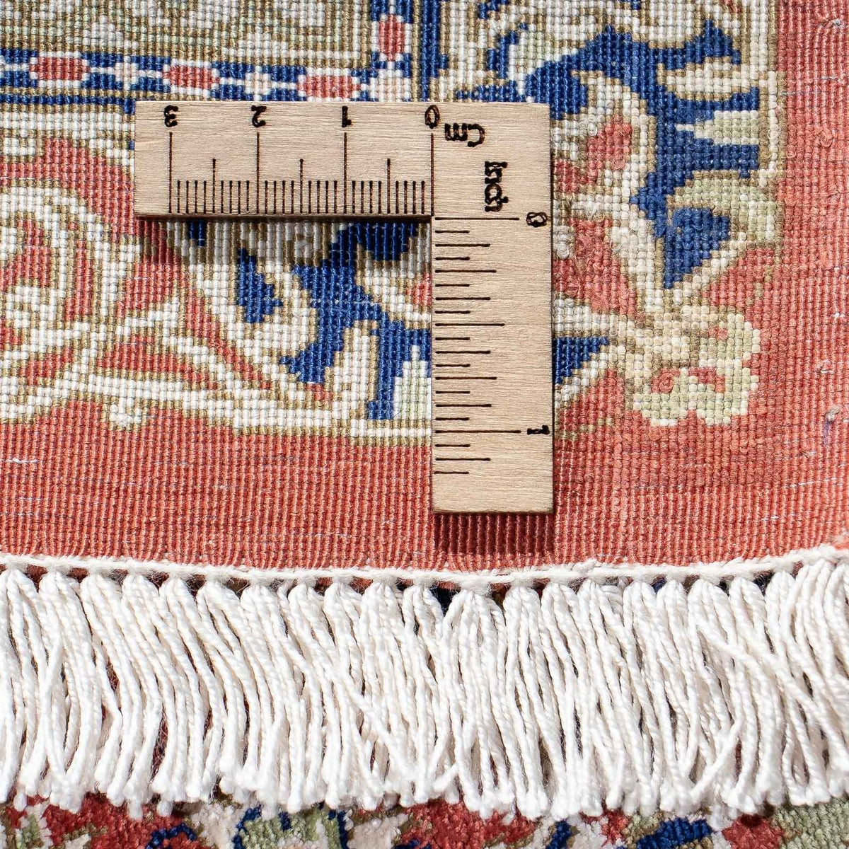 Persisk matta - Ghom - 86 x 60 cm - rost