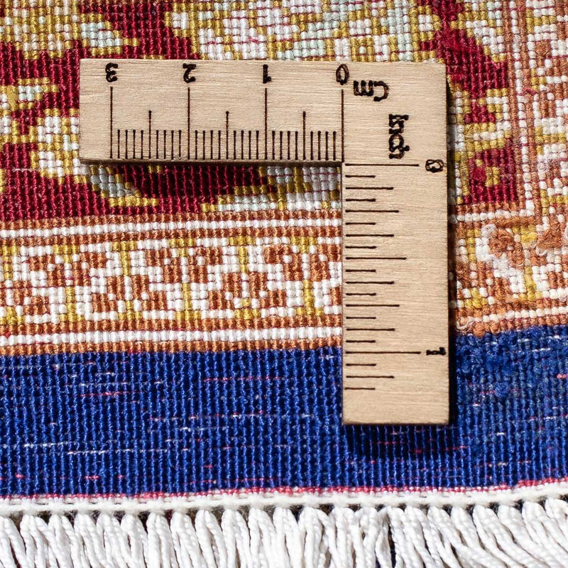 Persisk matta - Ghom - 93 x 60 cm - mörkblå