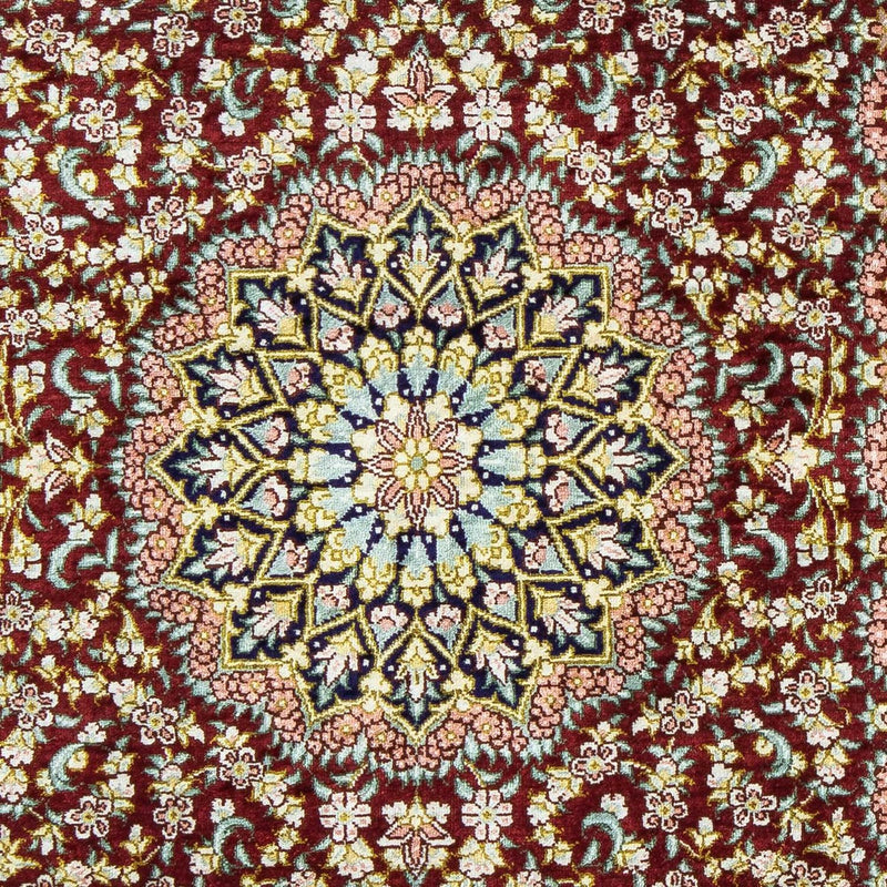 Persisk matta - Ghom - 78 x 57 cm - flerfärgad