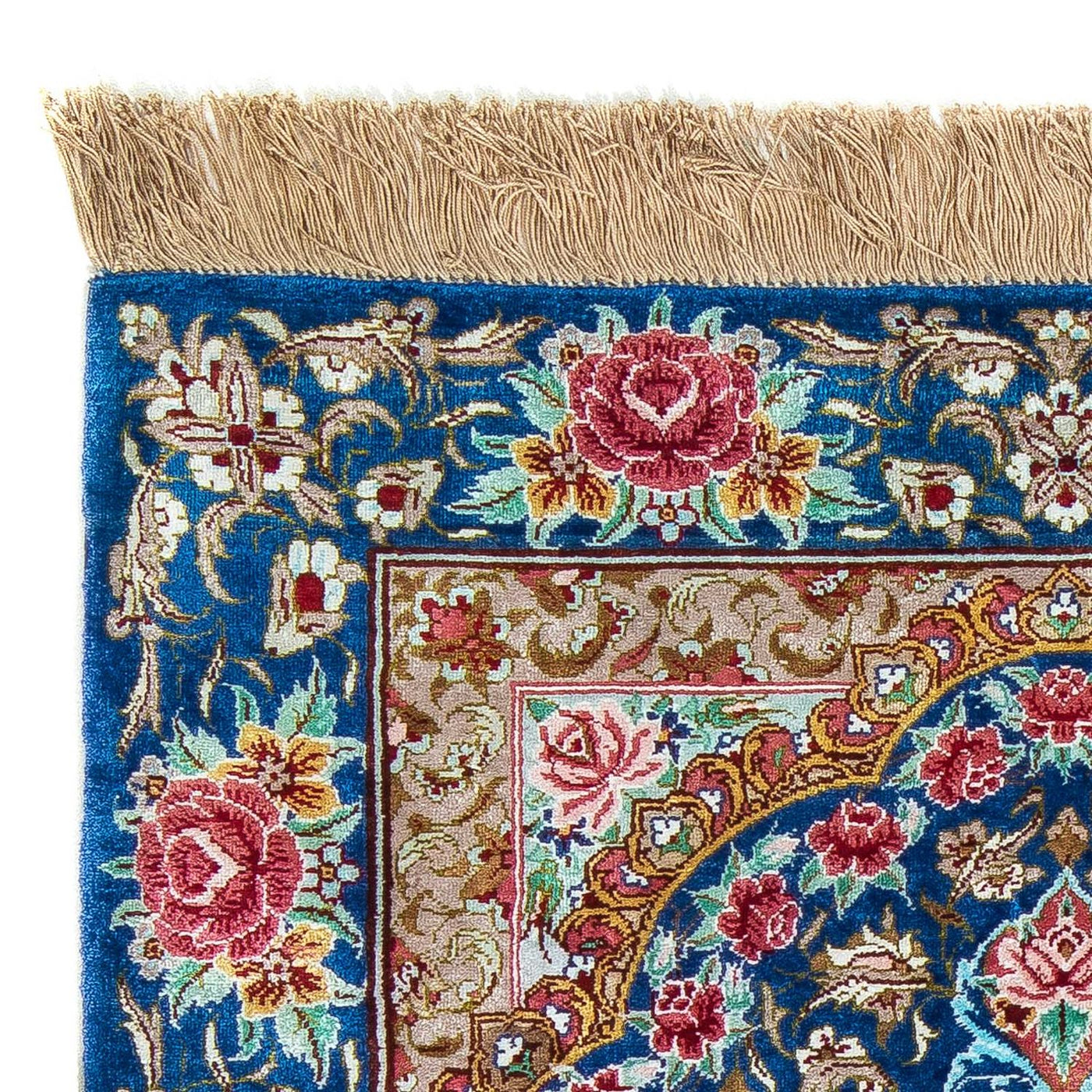 Qom Mattan 80x55cm - Persisk matta