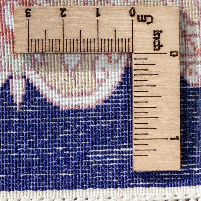 Persisk matta - Ghom - 80 x 56 cm - mörkblå