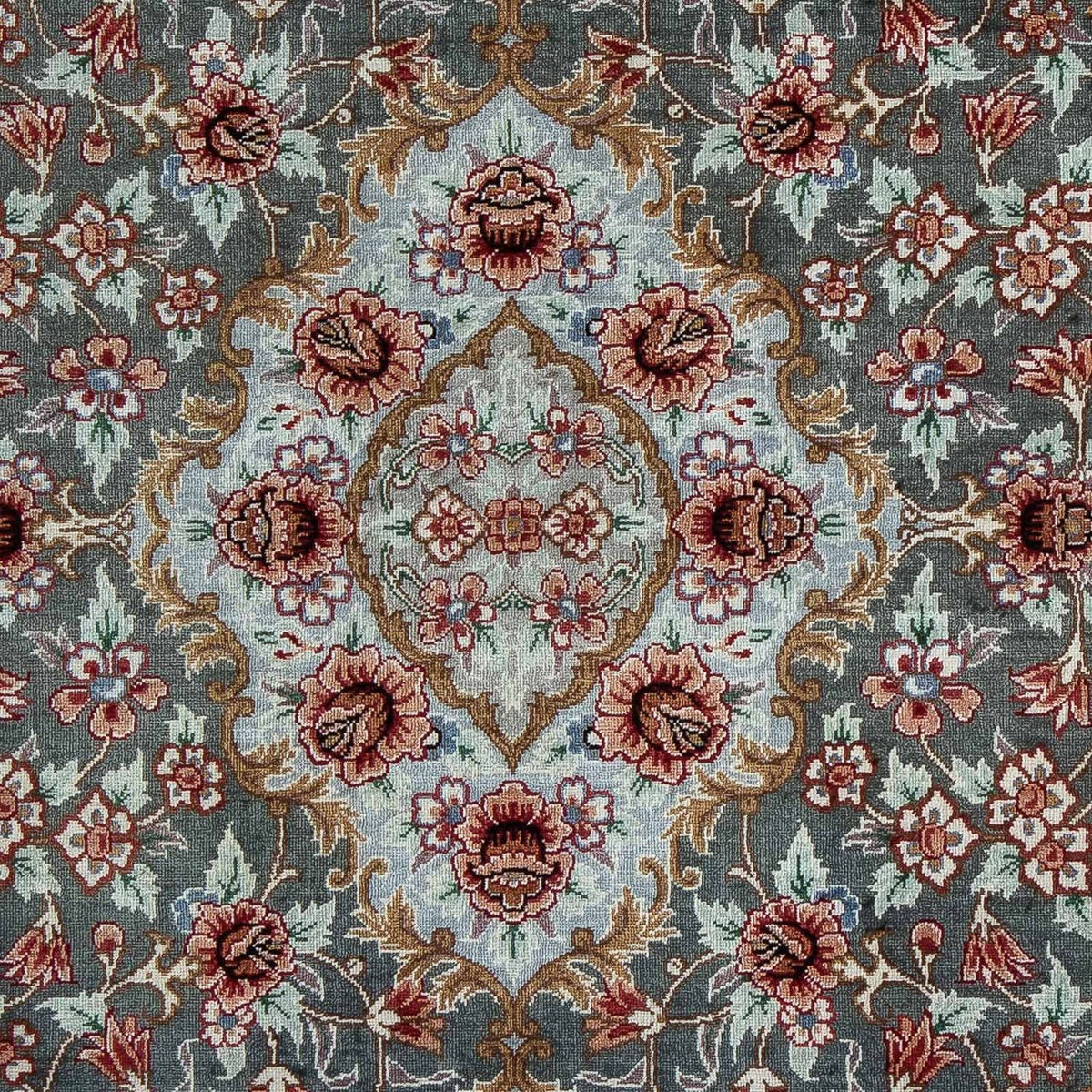 Persisk matta - Ghom - 77 x 56 cm - flerfärgad