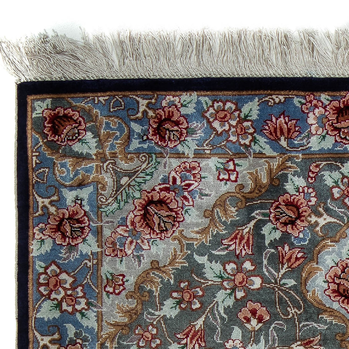 Persisk matta - Ghom - 77 x 56 cm - flerfärgad