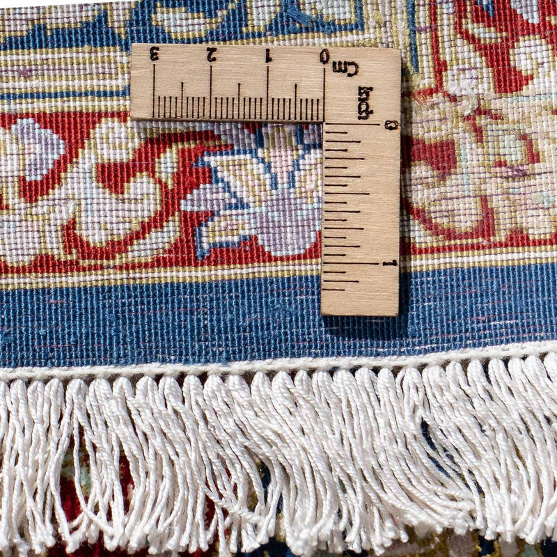 Persisk matta - Ghom - 83 x 53 cm - mörkblå