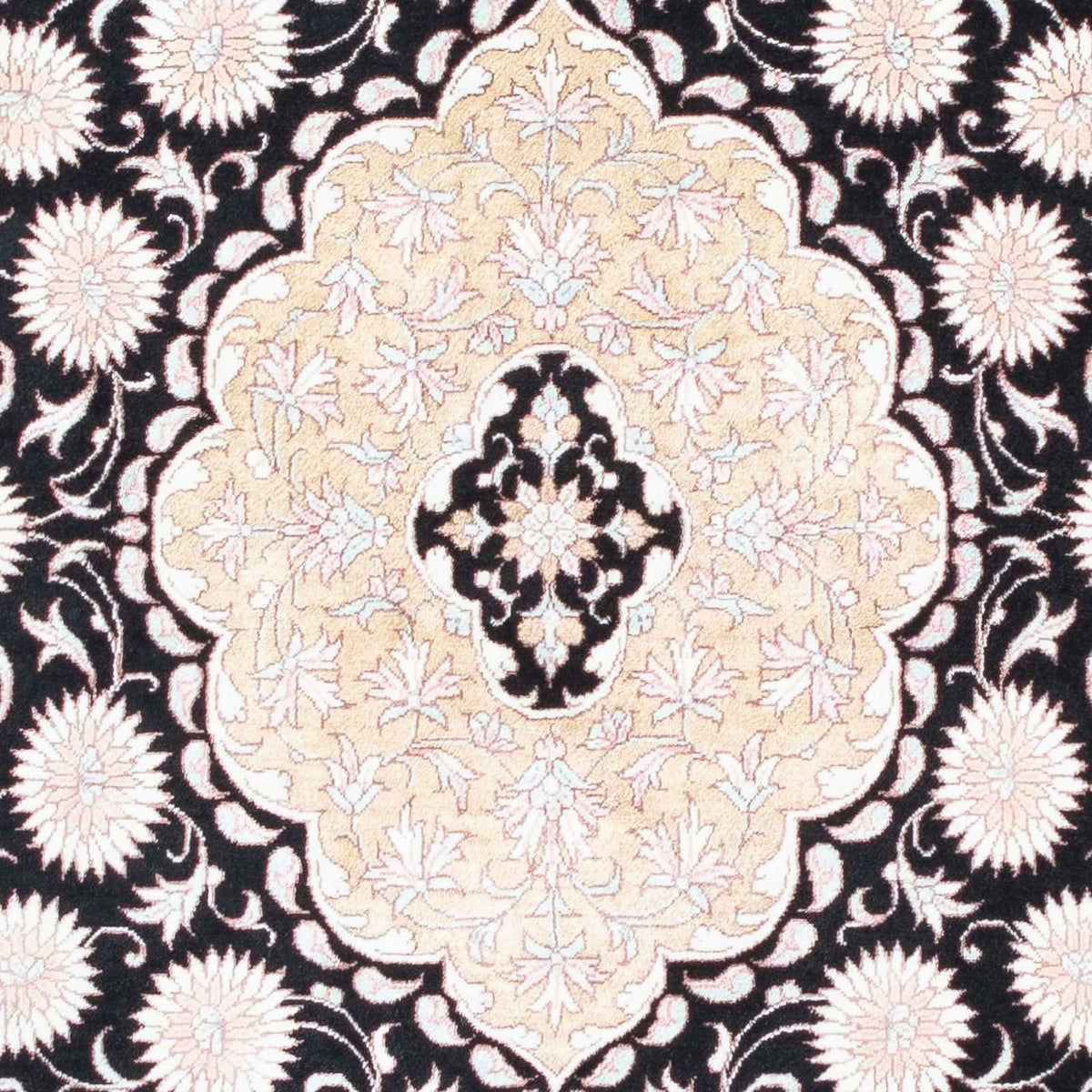 Persisk matta - Ghom - 113 x 77 cm - beige